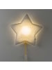 Buokids Softlampe Nachtlicht/Wandlampe Stern, Schnur & Stecker