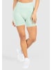 SMILODOX Shorts Amaze Pro in Grün Melange