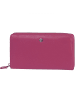 Greenburry Spongy Geldbörse Leder 19 cm in fuchsia