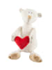 Sigikid Kuscheltier Happy Valentines Ach Good mit Herz BeastsTown in weiß