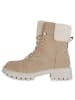 VAN HILL Schnürstiefeletten Harper in Beige