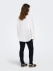 ONLY Carmakoma Hemd in Bright White