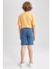 DeFacto Jeansshorts BERMUDA in Mittelblau