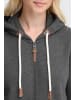 Oxmo Sweatjacke OXMILLE ZIPHOODIE in Grau