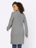 Heine Longstrickjacke in grau-meliert