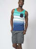KOROSHI Tank Top Shirt in multicolor