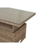 ebuy24 Gartentisch Gram Holz 134 x 84 cm