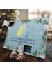 Mr. & Mrs. Panda Adventskalender Wellensittich Liebe mit Spruch in Eisblau