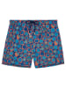 HOM Boxer-Badehose Beach Boxer Trapani in navy print