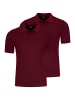 Ragman Poloshirt Basic in Rot