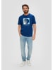 s.Oliver T-Shirt in 56D1_ozeanblau