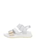 rieker Sandalen in gold/paper/silber