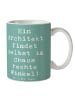 Mr. & Mrs. Panda Tasse Spruch Architekt Chaos mit Spruch in Meeresbrise