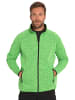 JP1880 Fleecejacke in neon grün