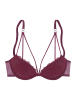 LASCANA Push-up-BH in aubergine