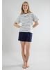 Tom Tailor Shorty Charlotte in blau-mittel-Ringel