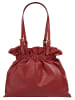 Samantha Look Shopper echt Leder in rot