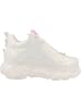 Buffalo Sneaker low Cld Corin Butterfly in weiss