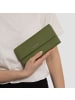 Lazarotti Bologna Leather Geldbörse Leder 19 cm in olive