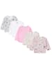 TupTam Baby Mädchen Langarm Wickelshirt 5er Set in beige Modell 1