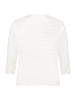 Betty Barclay Casual-Shirt mit Rippenstruktur in Rohweiß