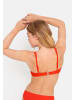 LSCN BY LASCANA Bustier-Bikini-Top in orangerot