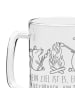 Mr. & Mrs. Panda Gravur Bierkrug Pinguin Lagerfeuer mit Spruch in Transparent