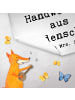 Mr. & Mrs. Panda Gäste Handtuch Handwerker Leidenschaft mit Spruch in Weiß