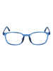 Skechers Unisex Optische Fassungen Rechteck Blau
