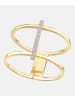 Diamant L'éternel Ring aus 375 Gelbgold mit Diamant