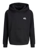 JACK & JONES Junior Kapuzenpullover in Black