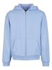 Urban Classics Urban Classics Zip-Kapuzenpullover in powderblue