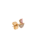 myMo Women Stud Earrings in Rose Gold Multicolor