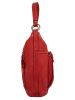 Cluty Shopper echt Leder in rot