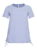 sheego Shirt in mittelblau