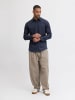 Jack & Jones Flanellhemd in Navy Blazer