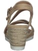 Tom Tailor Sandalen in Sand