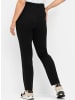 sheego Hose in schwarz
