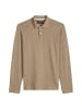 Marc O'Polo Langarm-Poloshirt regular in Charleston Gray