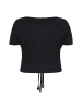 nascita Damen Crop-Top in SCHWARZ
