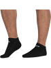 Circle Five 6 Paar Sneaker-Socken inkl. Silikongrip in Schwarz