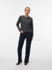 Vero Moda Strickjacke in Medium Grey Melange