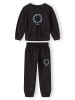 Minoti 2-tlg Jogginganzug 29FLEECE265 in schwarz
