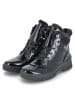 remonte Schnürstiefel in schwarz