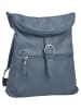 Forty degrees Rucksack echt Leder in blau