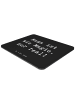 Mr. & Mrs. Panda Mousepad Spruch Magische Mama mit Spruch in Schwarz