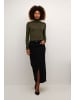 Kaffe Langarm-Shirt Yoko Tight fit in Forest Night