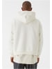 9N1M SENSE Kapuzenpullover in off white