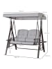 Outsunny Hollywoodschaukel 162L x 118B x 173H cm Grau