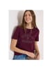 Cecil T-Shirt in sweet grape red